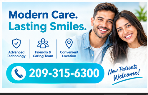 Modern family dental office serving Riverbank and Modesto California Modern family dental office serving Riverbank and Modesto California